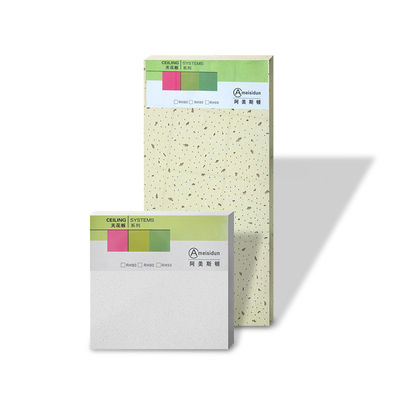Innenarchitektur Materialien Mineralwolle Decken Sand Veredelung Deckenfliesen und Gitter