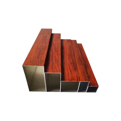 Aluminiumrechteckige Rohre für 2x4 Rohre Aluminiumquadratpass