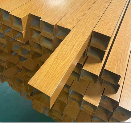 Aluminiumrechteckige Rohre für 2x4 Rohre Aluminiumquadratpass