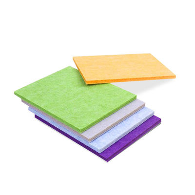 Polyester 0,8-1,2 Dicke Akustische Wandplatte mit Klebstoffunterlage