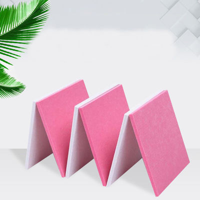 Polyester 0,8-1,2 Dicke Akustische Wandplatte mit Klebstoffunterlage