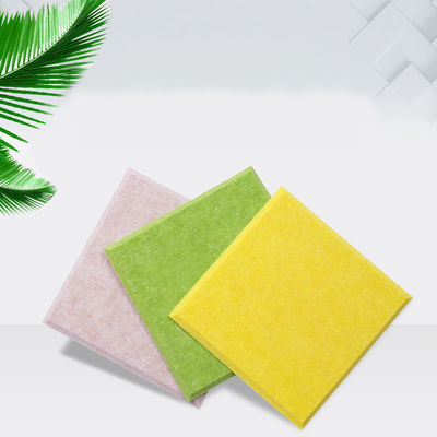 Polyester 0,8-1,2 Dicke Akustische Wandplatte mit Klebstoffunterlage