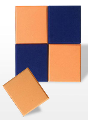 Polyester 0,8-1,2 Dicke Akustische Wandplatte mit Klebstoffunterlage