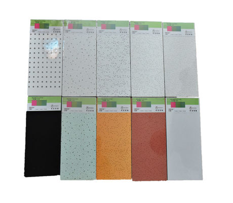 600x600/600x1200mm Mineralwolldeckenfliesen mit Tegular Edge Pin Hole 14mm Dicke