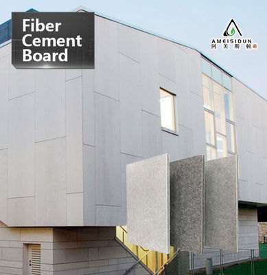 Außen-Zementverkleidung Fiberzementplatte mit polierter Oberfläche